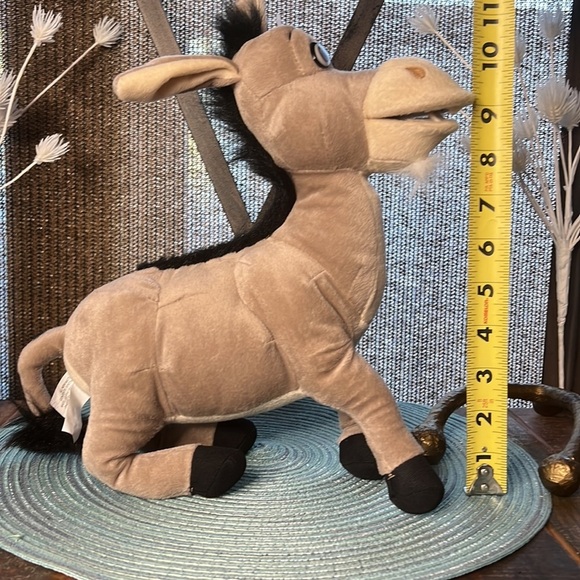 Shrek 2 Donkey 10'' Plush Nanco Dreamworks 2004 Stuffed Animal Plush Toy - Picture 6 of 9